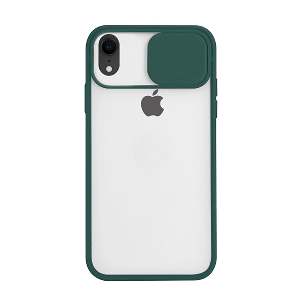 Чохол накладка Camshield Mate TPU для iPhone XR Dark Green