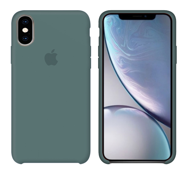 Чехол Soft Touch для Apple iPhone X/XS Granny Gray