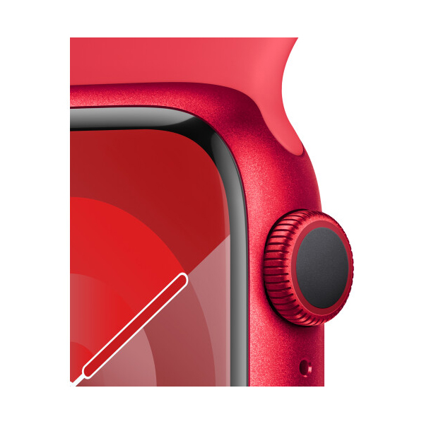 Смарт-годинник Apple Watch Series 9 41mm Red (MRXG3) S/M