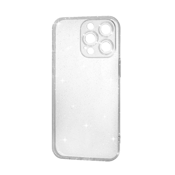 Чехол Silicon Shiny Case iPhone 13 Pro Glitter Clear