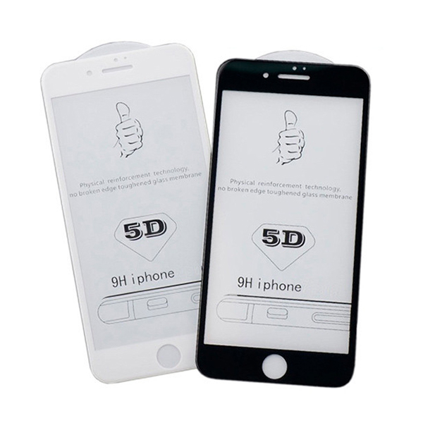 Защитное стекло для iPhone 7 Plus/8 Plus 5D White