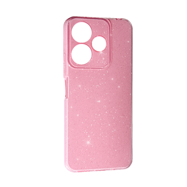 Чохол Silicon Shiny Case Xiaomi 13/Poco M6 Glitter Pink