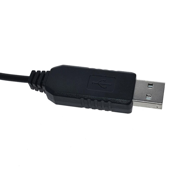 Кабель живлення USB - DC 5.5x2.5 12V 1А 1м