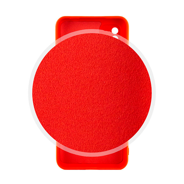 Чехол Original Soft Touch Case for Xiaomi Redmi A1/A2 Red with Camera Lens