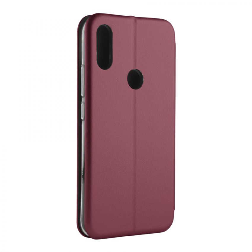 Чехол книжка Kira Slim Shell для Xiaomi Redmi 7 Bordo