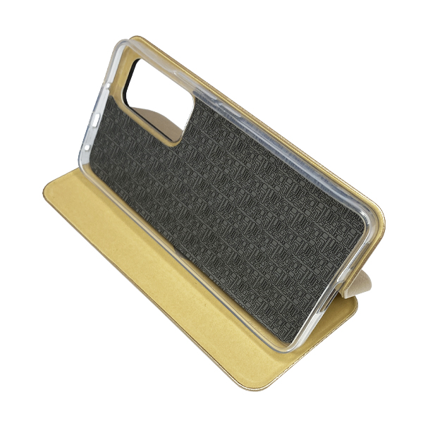 Чехол книжка Kira Slim Shell для Xiaomi 12 Lite Gold Perforation NEW