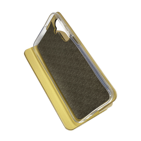 Чехол книжка Kira Slim Shell для Samsung M34-M346 Gold Perforation NEW