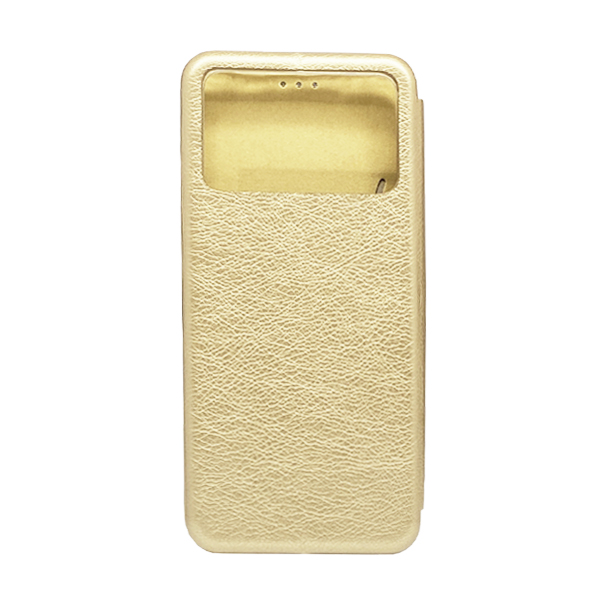 Чохол книжка Kira Slim Shell для Xiaomi Poco M5/Redmi Note 11R Gold Perforation NEW