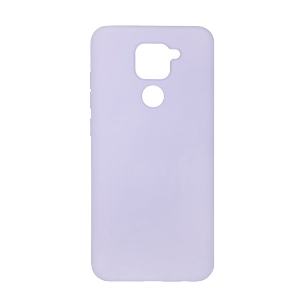 Чехол Original Soft Touch Case for Xiaomi Redmi Note 9/Redmi 10x Lavender Grey