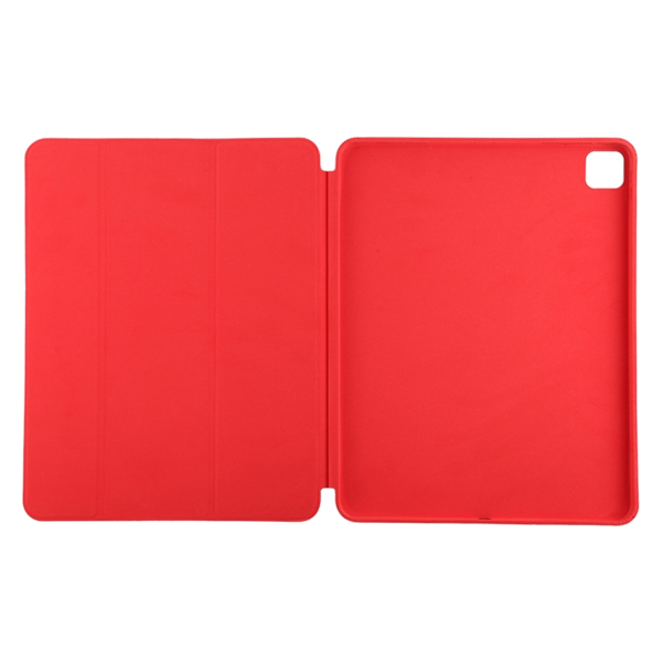 Leather Case Smart Cover for iPad Pro 12.9 2020 Red