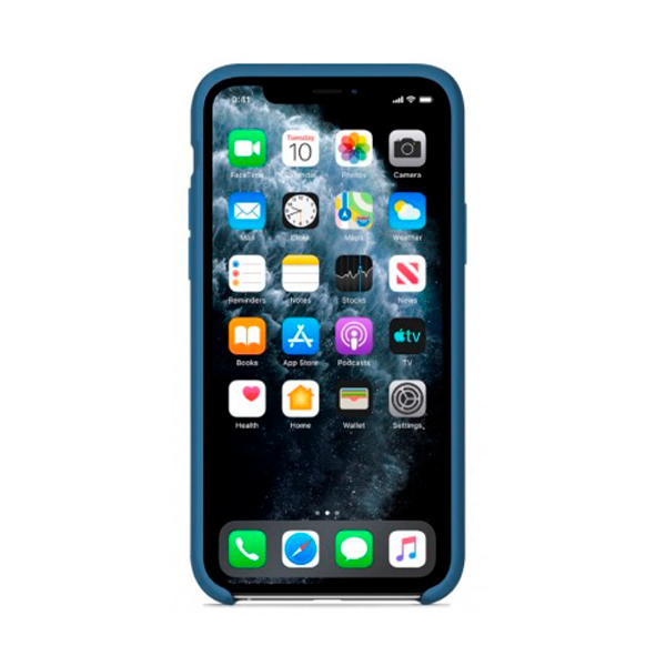 Чехол Soft Touch для Apple iPhone 11 Pro Max Linen Blue