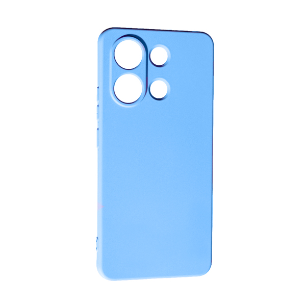 Чохол Original Soft Touch Case for Xiaomi Redmi Note13 4G Light Blue with Camera Lens
