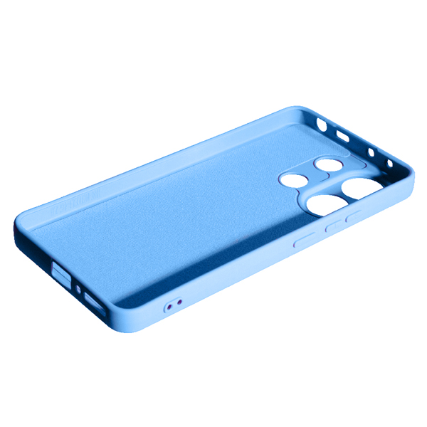 Чохол Original Soft Touch Case for Xiaomi Redmi Note13 4G Light Blue with Camera Lens