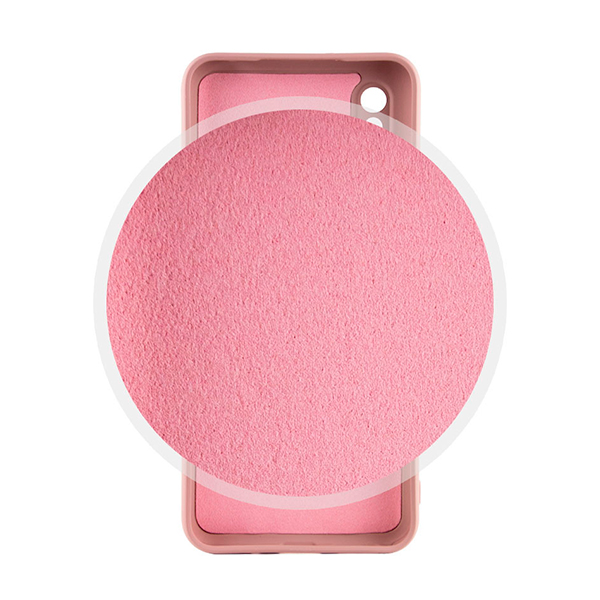 Чехол Original Soft Touch Case for Xiaomi Redmi 9a Light  Pink with Camera Lens