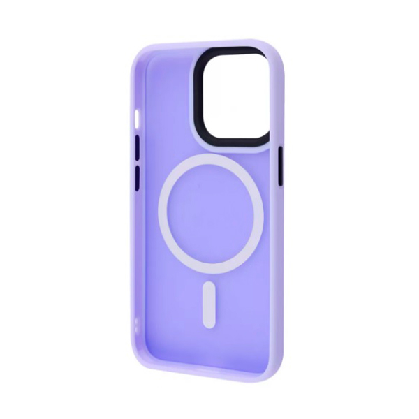 Чехол Wave Matte Colorful Case для Apple iPhone 12/12 Pro with MagSafe Lilac