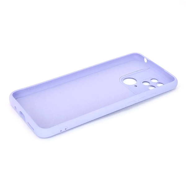 Чехол Original Soft Touch Case for Xiaomi Redmi 10с/Poco C40 Lilac with Camera Lens