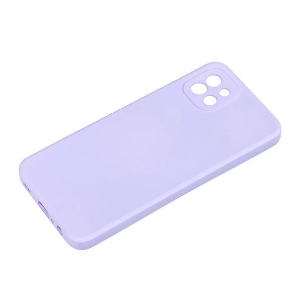 Чохол Original Soft Touch Case for Samsung A03-2022/A035 Lilac with Camera Lens