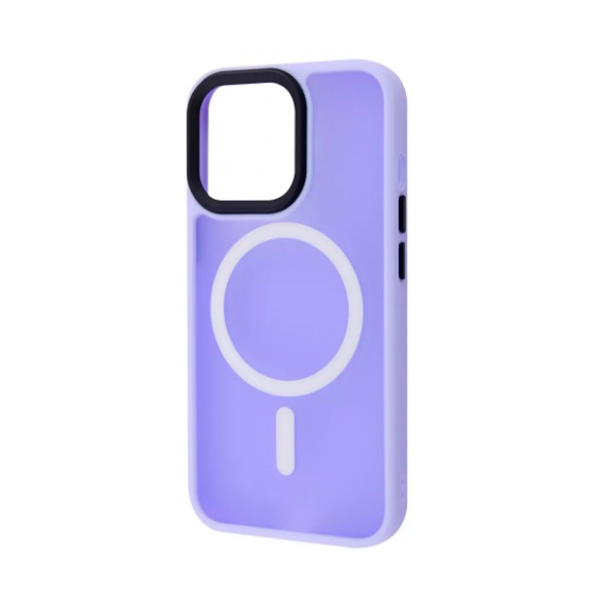 Чехол Wave Matte Colorful Case для Apple iPhone 12 Pro Max with MagSafe Lilac