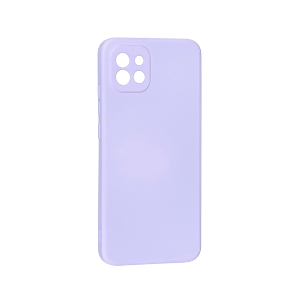 Чохол Original Soft Touch Case for Samsung A03-2022/A035 Lilac with Camera Lens