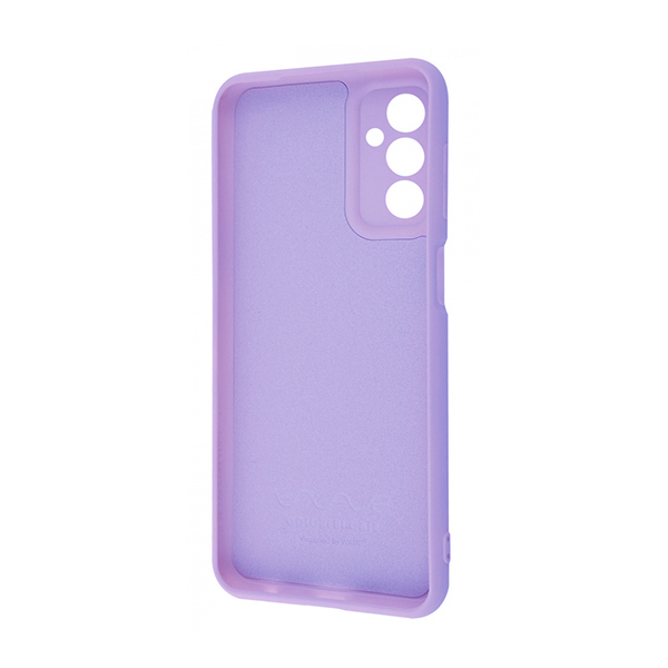 Чехол Original Soft Touch Case for Samsung M13-M135/M23-M236 Light Violet with Camera Lens