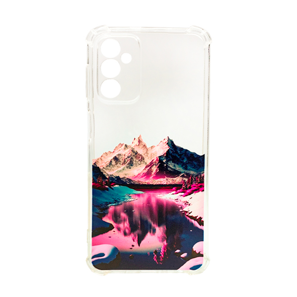 Чохол Wave Above Case для Samsung M13-M135/M23-M236 Clear Rose Vallery with Camera Lens