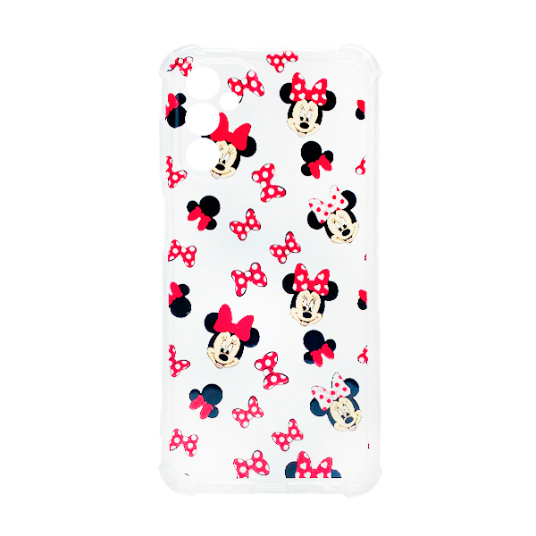 Чехол Wave Animation Case для Samsung M13-M135/M23-M236 Clear Minnie with Camera Lens