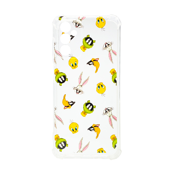 Чехол Wave Animation Case для Samsung M13-M135/M23-M236 Clear Tweety & Co with Camera Lens