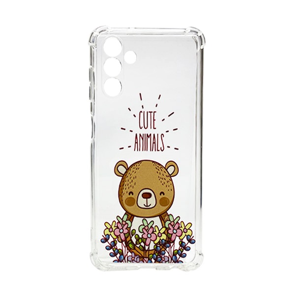 Чохол Wave Cute Case для Samsung M13-M135/M23-M236 Clear Feel Cute with Camera Lens