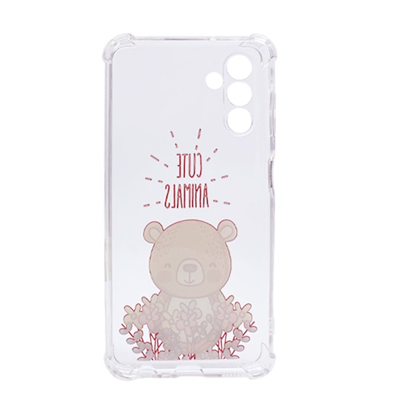 Чехол Wave Cute Case для Samsung M13-M135/M23-M236 Clear Feel Cute with Camera Lens