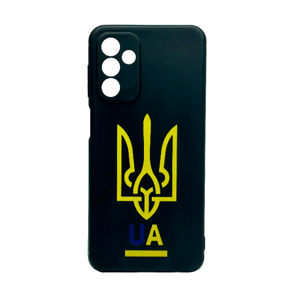 Чохол Wave We are Ukraine Case Samsung M13-M135/M23-M236 Black U&A with Camera Lens