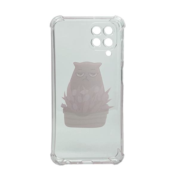 Чехол Wave Cute Case для Samsung M33-2022/M336 Clear Cat is a Mood with Camera Lens
