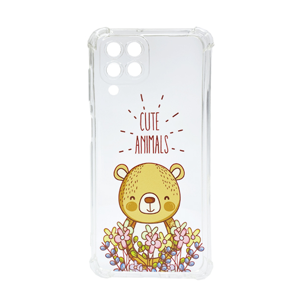 Чехол Wave Cute Case для Samsung M33-2022/M336 Clear Feel Cute with Camera Lens