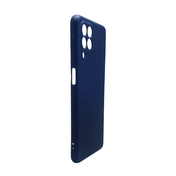 Чехол Original Soft Touch Case for Samsung M33-2022/M336 Midnight Blue with Camera Lens