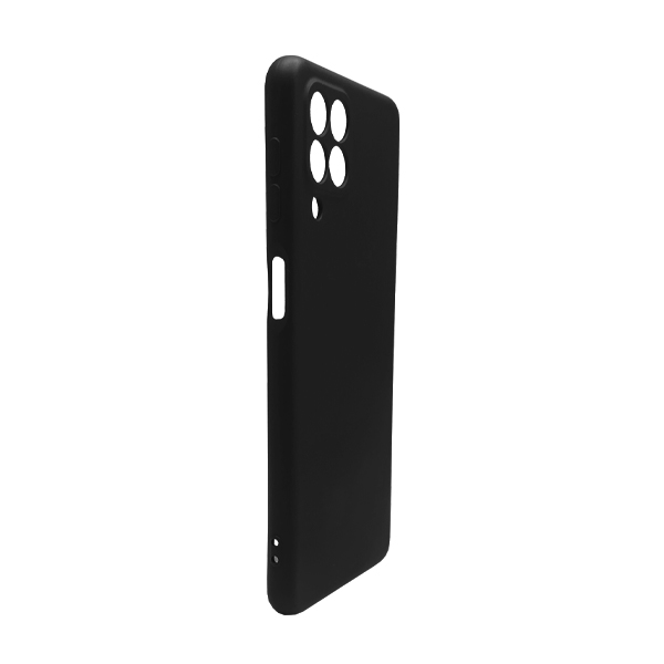 Чехол Original Soft Touch Case for Samsung M33-2022/M336 Black with Camera Lens
