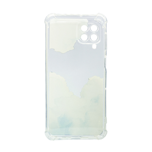 Чехол Wave Above Case для Samsung M53-2022/M536 Clear Cloudy with Camera Lens