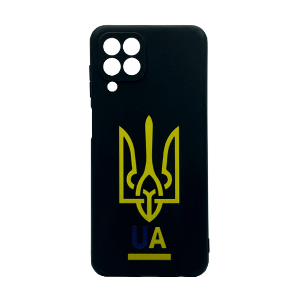 Чехол Wave We are Ukraine Case Samsung M53-2022/M536 Black U&A with Camera Lens