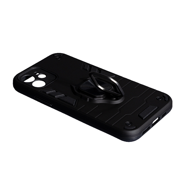 Чохол Armor Antishok Case для iPhone 12 Pro with Ring Black with Camera Lens