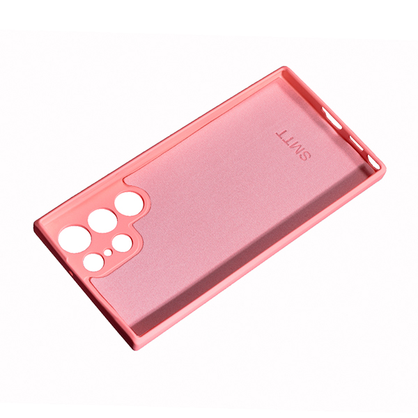 Чохол Original Soft Touch Case for Samsung S22 Ultra/S908 Pink with Camera Lens