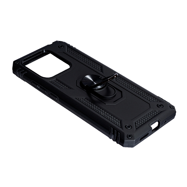 Чохол Armor Antishock Case для Xiaomi Redmi 10с/Poco C40 with Ring Black