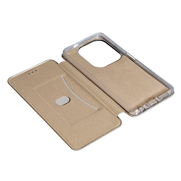 Чехол книжка Kira Slim Shell для Tecno Spark Go 2024/Spark 20C Gold Perforation NEW