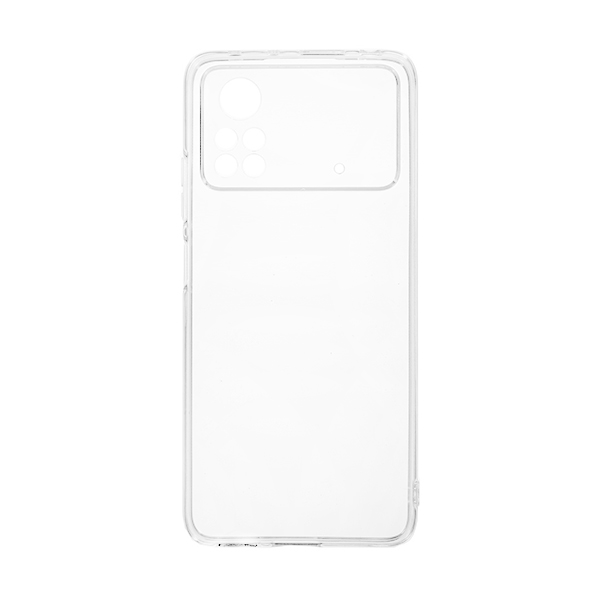 Original Silicon Case Xiaomi Poco X4 Pro 5G Clear with Camera Lens