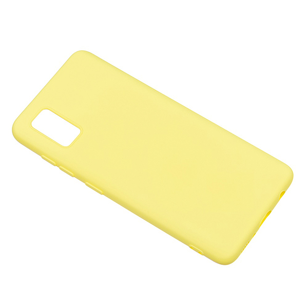 Чехол Original Soft Touch Case for Samsung A41-2020/A415 Yellow