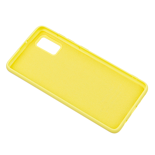 Чехол Original Soft Touch Case for Samsung A41-2020/A415 Yellow
