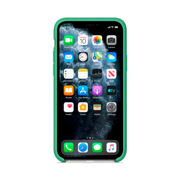 Чехол Soft Touch для Apple iPhone 11 Pro Max Marine Green