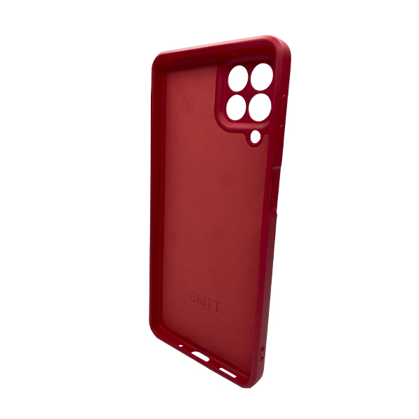 Чехол Original Soft Touch Case for Samsung M33-2022/M336 Marsala with Camera Lens