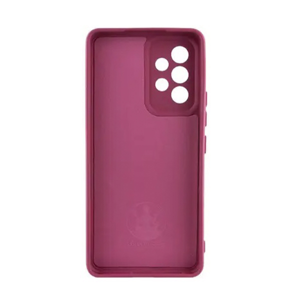 Чохол Original Soft Touch Case for Samsung A53-2022/A536 Marsala with Camera Lens