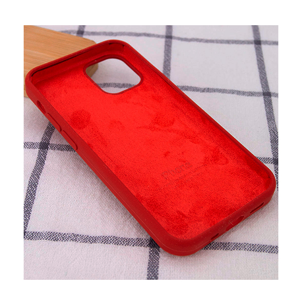 Чехол Original Soft Touch Case for iPhone 12 Pro Marsala