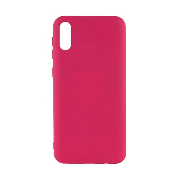 Чехол Original Soft Touch Case for Samsung A02-2021/A022 Marsala