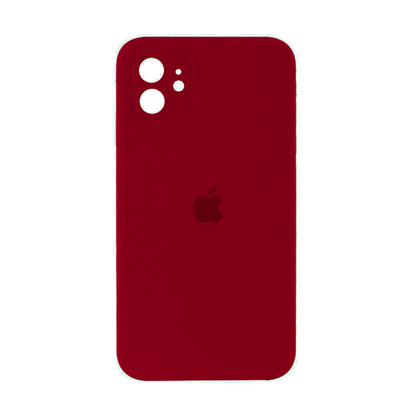 Чохол Original Soft Touch Case for iPhone 11 Marsala with Camera Lens