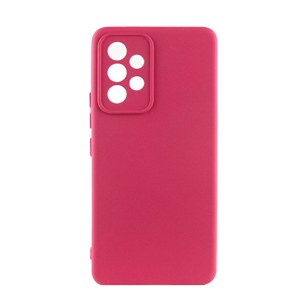 Чехол Original Soft Touch Case for Samsung A52/A525/A52S 5G/A528B Marsala with Camera Lens